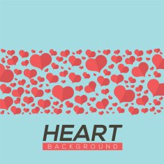 hearts background N21
