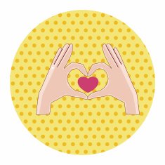 Valentine's Day love heart theme elements N11