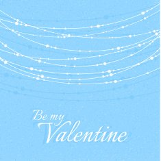 Valentine's Day Illustration with Delicate Beautiful Decorations