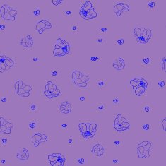 Seamless pattern with tulips N6