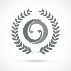 Vector bird symbol