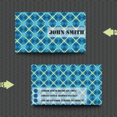 Business card template with abstract background N13