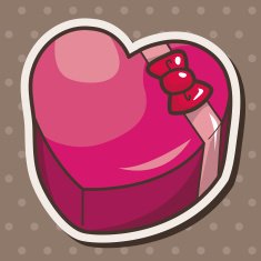 chocolate presents theme elements N11