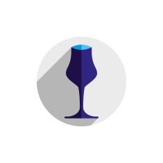 Winery theme decorative vector wine goblet Wine tasting