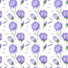 violet floral pattern N3