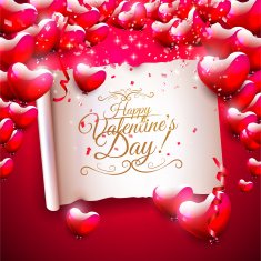 valentine's day greeting card N24