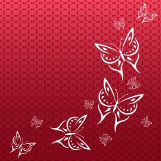 Colorful background with butterfly N2