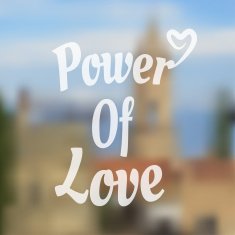 Vector typography on blur background N7
