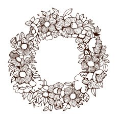 illustration art flower N2