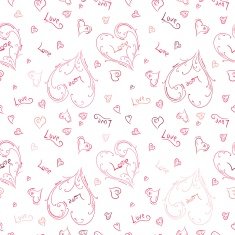 Hand-painted heart pattern N2