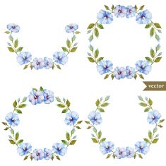 Blue Flowers N29
