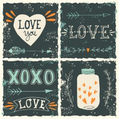 Valentine's Day Design Elements N16
