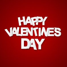 Happy Valentines Day Card Vector Illustration N16