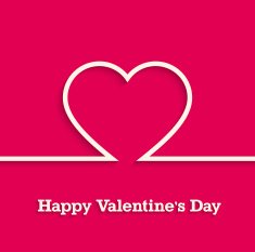 Happy Valentines Day card N17