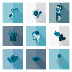 Happy Valentines Day Icons N386