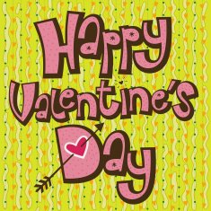 Happy Valentine's Day card N16