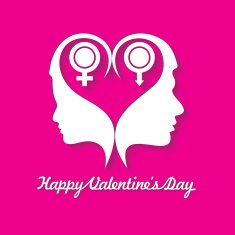 Valentine's day greeting card design vector illustration N2