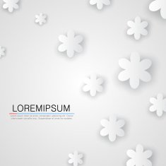Unusual paper flower fresh background N2