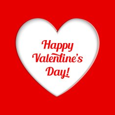 Valentines Day card N36