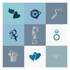 Happy Valentines Day Icons N442