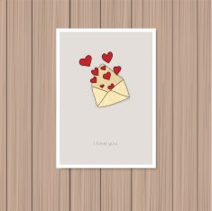 valentine's day greeting card N36