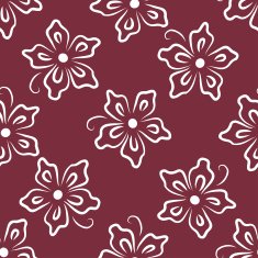 Seamless with vintage floral pattern N190