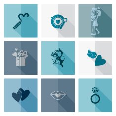 Happy Valentines Day Icons N471