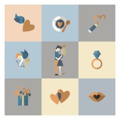 Happy Valentines Day Icons N473