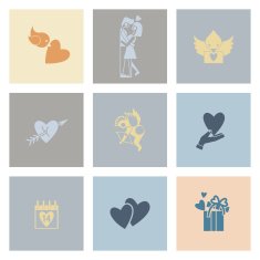 Happy Valentines Day Icons N478
