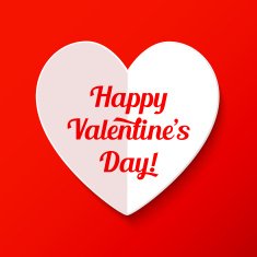 Valentines greeting card N4