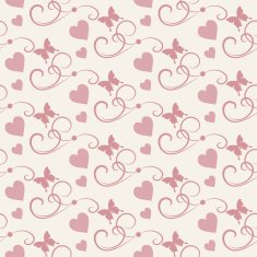 Valentine's day Retro wallpaper N21