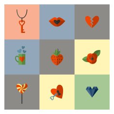 Happy Valentines Day Icons N509