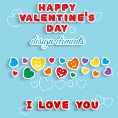 Valentine's Day Design Elements N17