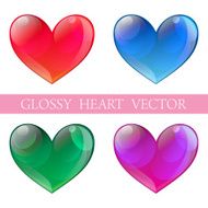 Glossy hearts N4