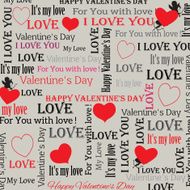 background to the Valentine&#039;s Day in vintage style Rastr copy