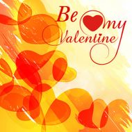 Greeting card design for Happy Valentines Day celebration N6