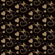 Valentine&#039;s day Retro wallpaper N51