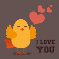 Bird design vector illustration