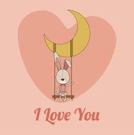 Love Design Over Pink Background Vector Illustration N5