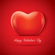 red valentine heart shape