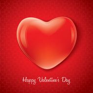 red valentine heart shape N2
