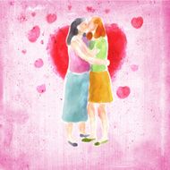 couple kissing N4