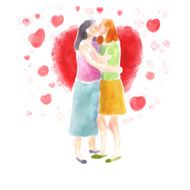 couple kissing N5