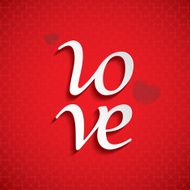 LOVE font type N2
