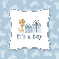 Baby boy invitation for baby shower N2