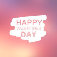 Abstract background with text for st Valentine&#039;s day