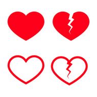Heart Shape Icons