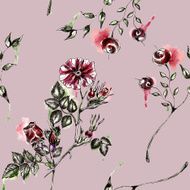 Seamless Floral Pattern N1391