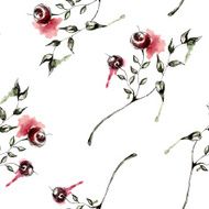 Seamless Floral Pattern N1392