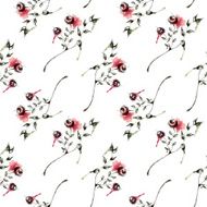 Seamless Floral Pattern N1393